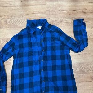 Blue Checkered woman’s Shirt